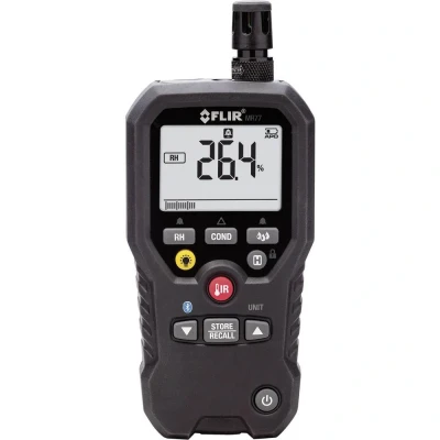 Afbeelding van FLIR MR77 Materiaalvochtmeter Meetbereik bouwvochtigheid 0 tot 100 %Vol. houtvochtigheid (bereik) Temperatuurmeting