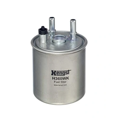 Afbeelding van HENGST FILTER H360WK Brandstoffilter Pijpfilter RENAULT: Kangoo II Express, / Grand Kangoo, TWINGO 2