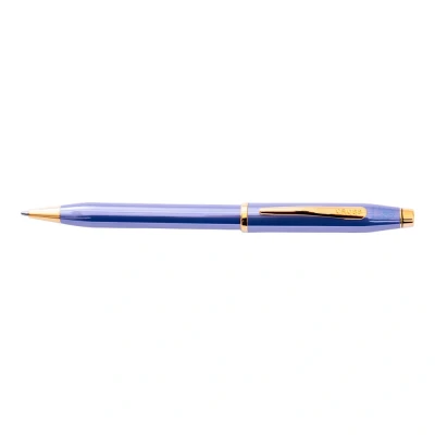 Afbeelding van Cross Century II Balpen, M sticks, schrijfkleur: zwart, met hoogwaardige geschenkdoos, lavendelblauw/goud