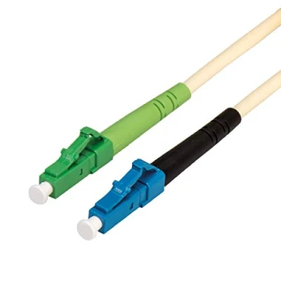 Afbeelding van Value LC Simplex Optical Fiber Patch kabel Single Mode OS2 ivoor 5 meter