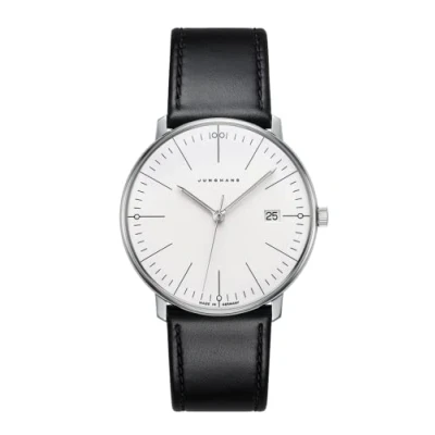 Afbeelding van Junghans Max Bill Quartz 41/4817.02 heren horloge dames vintage luxe saffierglas cadeautip