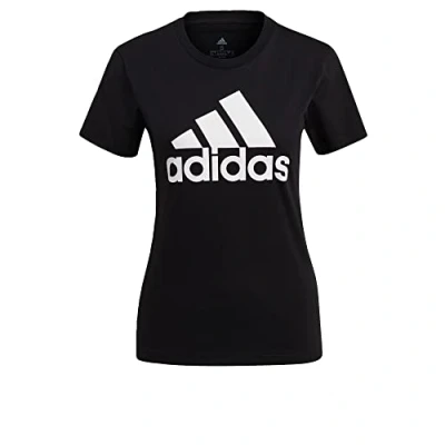 Afbeelding van adidas Sportswear Essentials Logo T shirt Dames Zwart S