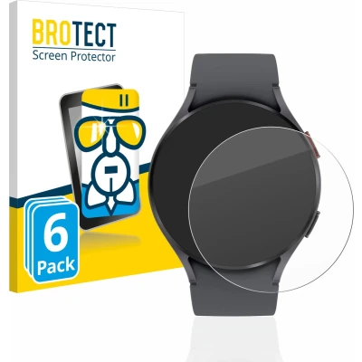 Afbeelding van BROTECT Screenprotector voor Samsung Galaxy Watch 5 (44mm) Folie Beschermfolie Beschermglas transparant (6 Stuks)