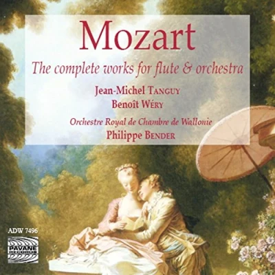 Afbeelding van Jean Michel Tanguy, Benoît Wéry, Orchestre Royal De Chambre Wallonie, Philippe Bender Mozart: Complete Works For Flute &amp; Orchestra (CD)