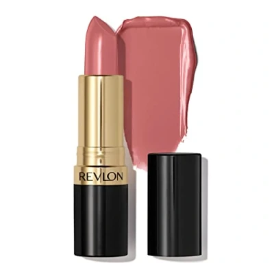 Image de REVLON Rouge à lèvres Super Lustrous, Formule crémeuse pour des douces et pulpeuses, Sensation d&#039;hydratation, 762 Flushed, 4,2g