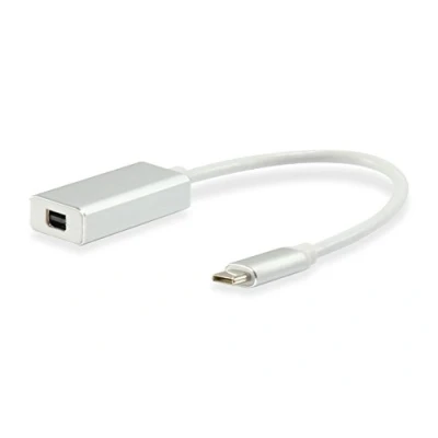 Afbeelding van Equip 133457 USB Type C Male to Mini DisplayPort Female Adapter, 15cm