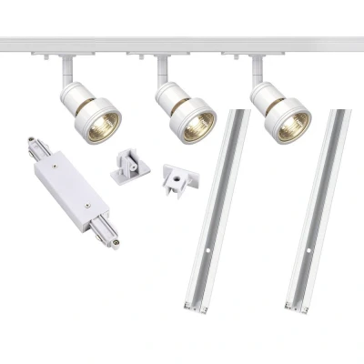 Afbeelding van SLV 143191 Compleet railsysteem GU10 12.9 W LED Wit
