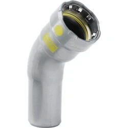 Afbeelding van Viega Megapress Gas perskoppeling bocht 45 graden 2 pers x