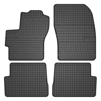 Afbeelding van FROGUM 546009 Vloermatset Rubber voor en achter 4 Zwart Op maat gemaakt MAZDA: 3 Hatchback