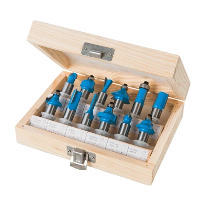 Afbeelding van Silverline 12 delige TCT frees set mm