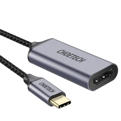Afbeelding van Choetech Aluminium USB C naar HDMI adapter 4Kx2K @60Hz Coax