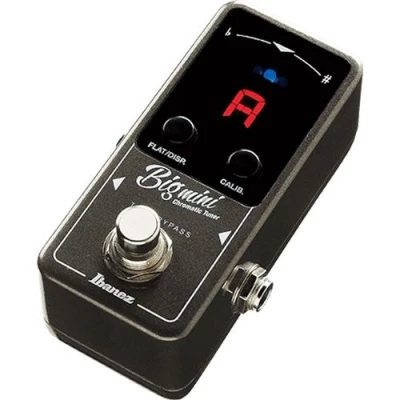 Image de Ibanez BIGMINI Mini pédale accordeur chromatique pour guitare et basse