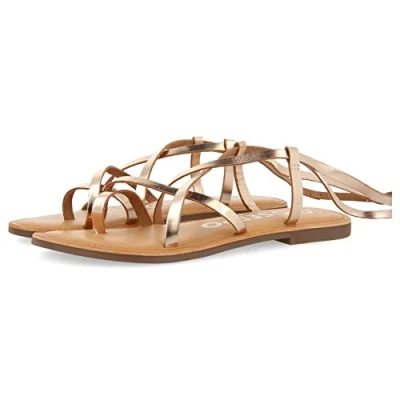 Afbeelding van Gioseppo Lussat Teensandalen, Dames, Maat: 36, Oro Leer