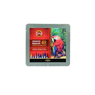 Afbeelding van KOH I NOOR Progresso Houtvrij aquarelkleurpotlood (doos van 48)