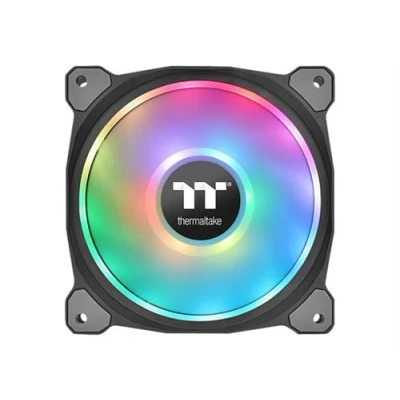 Image de Thermaltake Riing Duo 12 RGB Radiator Fan TT Premium Edition ventilateur châssis 120 mm (pack de 3)
