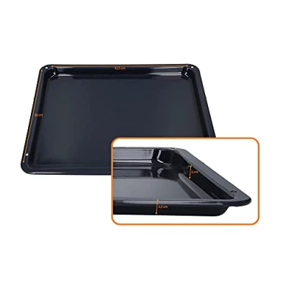 Afbeelding van DL pro Emaille bakplaat voor AEG Electrolux Juno 387028720/2 3870287202 387028720 Competence oven