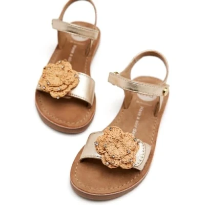 Afbeelding van Gioseppo FLOR Buchanan Sandalen voor kinderen, Maat: 33, Platino Leer