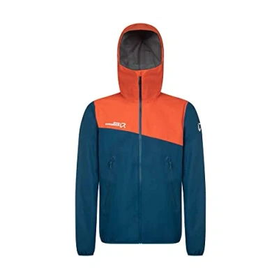 Afbeelding van GREAT ROOF HOODIE MEN JACKET XXL Moroccan Blue + Flame