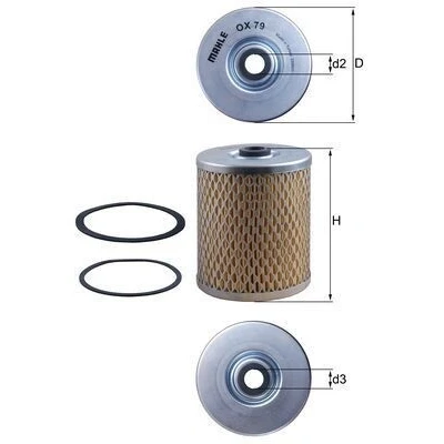Afbeelding van Knecht Oliefilter OX 79D