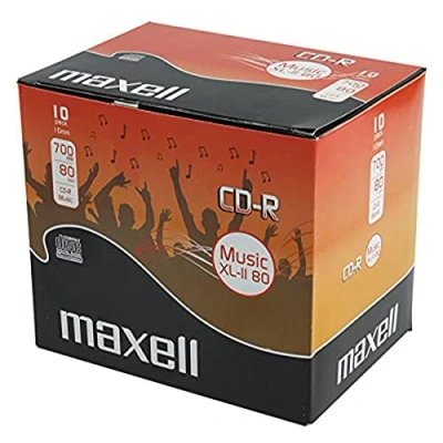 Afbeelding van Maxell CD R Music XL II 10 Pack