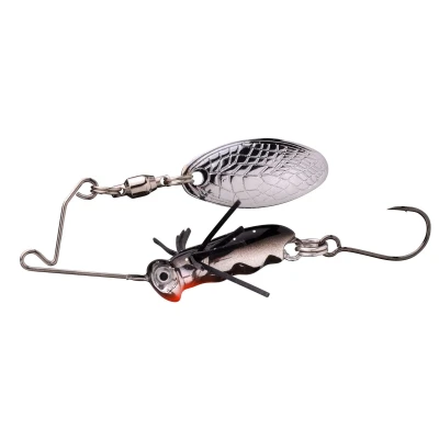 Afbeelding van Spro Larva Mayfly Spinner Single Hook LS3423F Haak 10 4cm 7gr Kleur : Roach