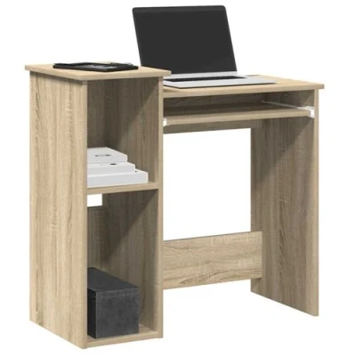 Image de vidaXL Bureau avec étagères chêne sonoma 84x40x78 cm860447