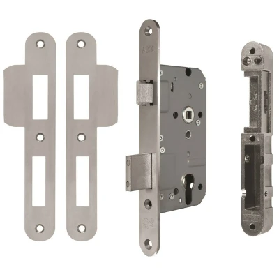Afbeelding van Veiligheidsslot AXA 72 mm (SKG**, Afgerond, Geborsteld RVS)
