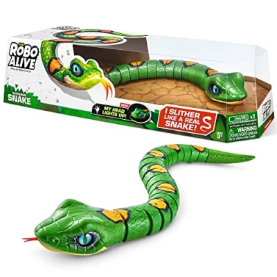 Afbeelding van ROBO ALIVE 7150B Robotspeelgoed voor huisdieren, reptielen, groen, maat S