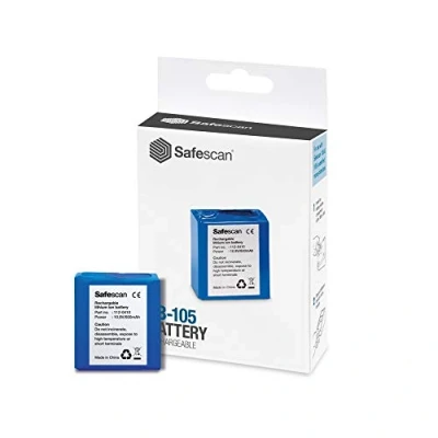 Afbeelding van Safescan oplaadbare batterij LB 105, voor valsgelddetector 155 165 batterijen