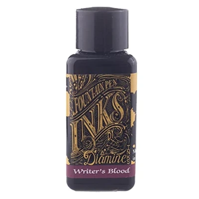 Afbeelding van Diamine Writer&#039;s Blood inkt voor vulpen, 30 ml