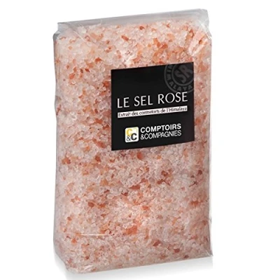 Afbeelding van Roze Himalaya zout kristallen 2 zakjes van 1 kg