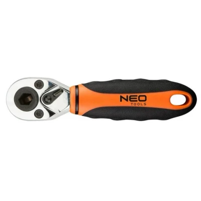 Afbeelding van NEO TOOLS 08 501 Omschakelratel 72 6,3 (1/4&quot;) 105 Chroom vanadium staal