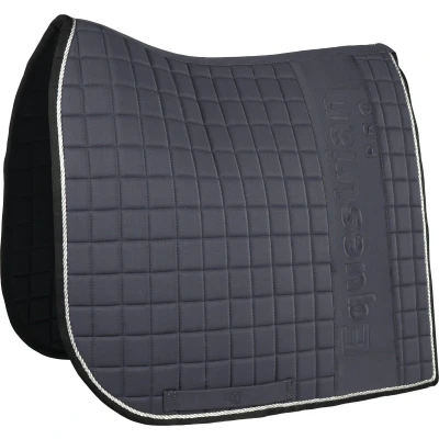 Afbeelding van Horka Zadeldekje Pro Embossed Dressuur Anthracite Full