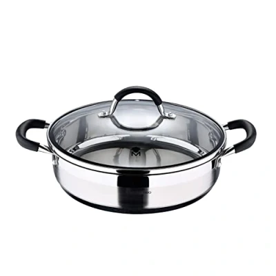 Afbeelding van Bergner Masterpro Serveerpan met Deksel Ø28 cm 3.8L
