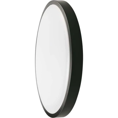 Afbeelding van V Tac VT 8618 LED Plafondlamp 18W Zwart 3000K Rond Geschikt voor badkamer