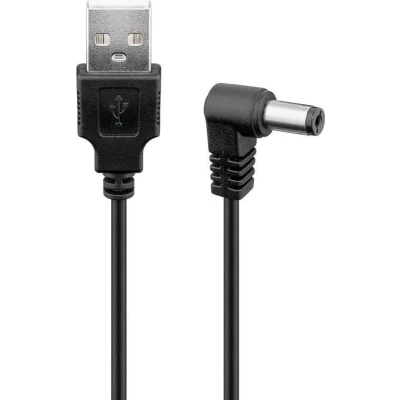 Afbeelding van Goobay USB DC kabel 5,5 x 2,5 mm