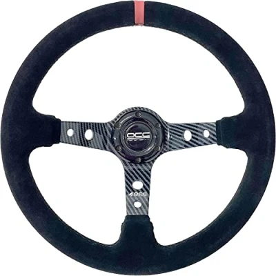 Afbeelding van Race stuurwiel OCC Motorsport Zwart Zwart/Rood Ø 35 cm
