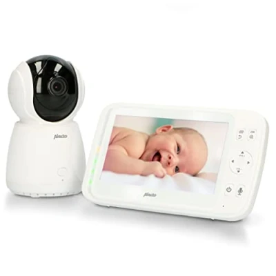Image de Babyphone avec caméra et écran couleur 5 Alecto DVM 275 Blanc
