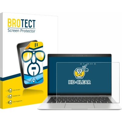 Afbeelding van BROTECT Screenprotector voor HP EliteBook x360 1030 G3 Folie Beschermfolie transparant