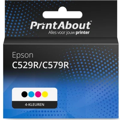 Afbeelding van Huismerk Epson ET01D1/2/3/400PA (C529R/C579R ) Inktcartridge 4 kleuren Multipack Extra hoge capaciteit