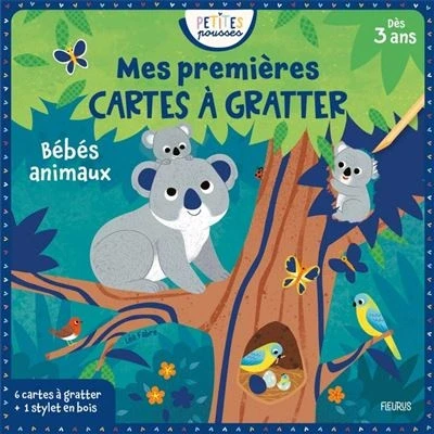 Image de Mes premières cartes à gratter Bébés animaux