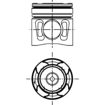 Afbeelding van KOLBENSCHMIDT 40836960 Reparatieset, zuiger / cilinderbus