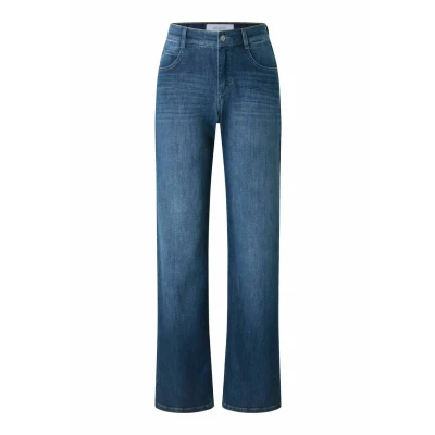 Afbeelding van Angels 5POCKET Straight leg jeans, Dames, Maat: W36xR, Mid blue used