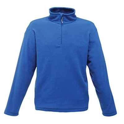 Afbeelding van Kobalt Blauw dunne fleece trui met halve rits merk Regatta maat L