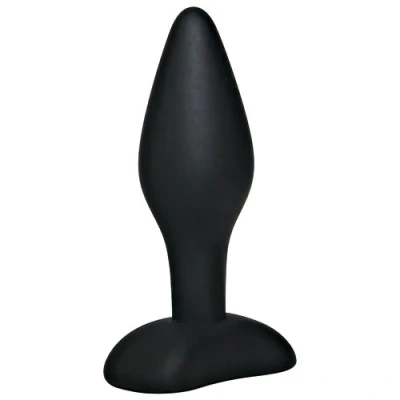 Afbeelding van Zwarte Siliconen ButtPlug