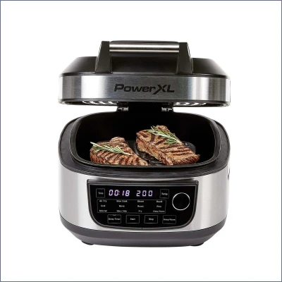 Afbeelding van Power XL Multicooker 12 in 1 fornuis met AirFryer functie voor frituren, koken, frituren en als elektrische grill Mail Order Edition