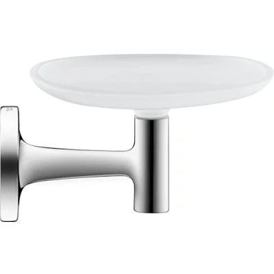 Afbeelding van Duravit Starck T zeepschaal 14x10,6x6,6cm chroom