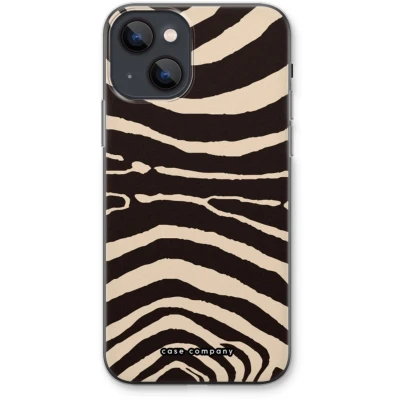 Afbeelding van Case Company® hoesje geschikt voor iPhone 13 Arizona Zebra Soft Cover Telefoonhoesje Bescherming aan alle Kanten en Schermrand