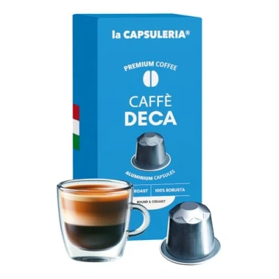 Afbeelding van Koffie DECA (100 capsules) van aluminium, compatibel met Nespresso, 10 x capsules, tot. 100