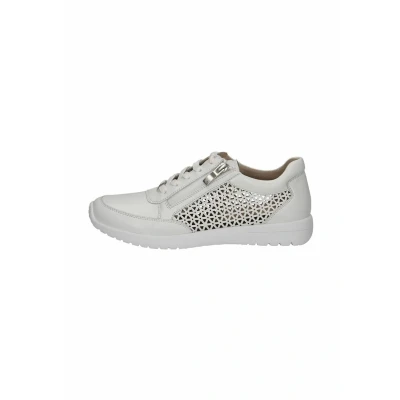 Afbeelding van Caprice 9 23550 42 damessneakers, Nappa wit.
